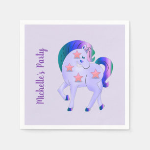Party Unicorn Serviette