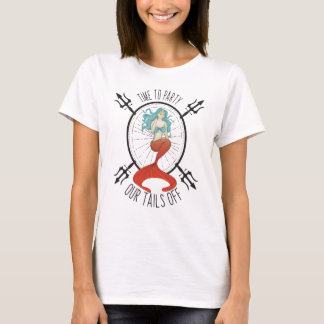 Party Unsere Schwänze von Mermaid Junggeselinnen-A T-Shirt