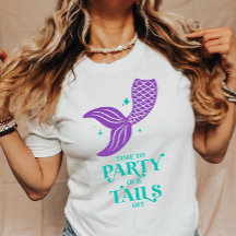 Party Unsere Schwänze von Mermaid Junggeselinnen-A