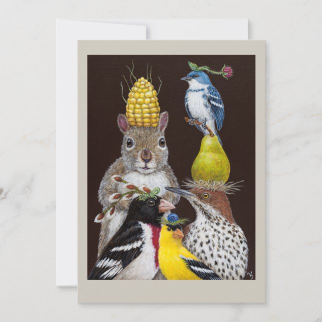 Party unter der flachen Karte der Zufuhr (Vorderseite)