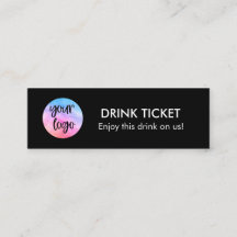 Party-Veranstaltung zum Trinken des Ticket Voucher
