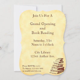 Party Vintag Art Custom Invivisions buchen Einladung