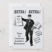 Party Vintage Zeitung Extra extra