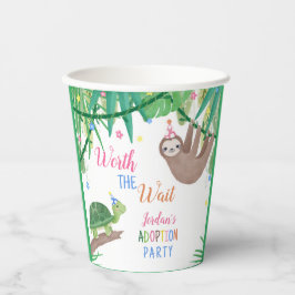 Party Warte Adoption Pappbecher