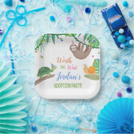 Party Warte Adoption Pappteller