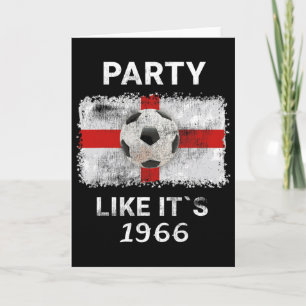 Party wie 1966 St George Footbyll Fußball Karte