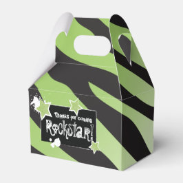 Party Wie ein Rockstar - Green Fevor Box Geschenkschachtel