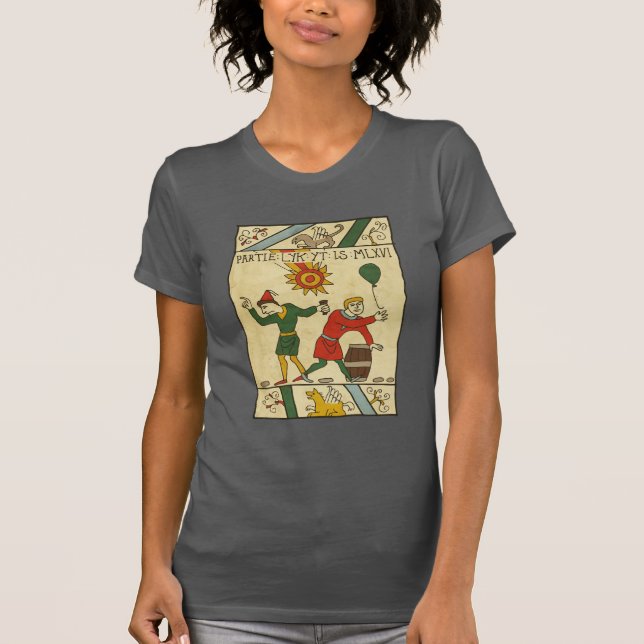 Party wie es ist 1066 T-Shirt (Vorderseite)