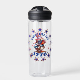 Party Wie sein amerikanischer Adler von 1776 und s Trinkflasche