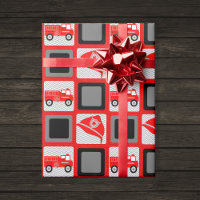 Party-Wrapping-Papier für den roten Backstein