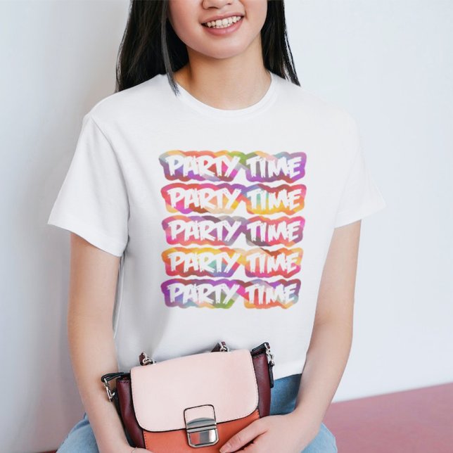 Party-Zeit-Junggeselinnen-Abschied T-Shirt (Von Creator hochgeladen)