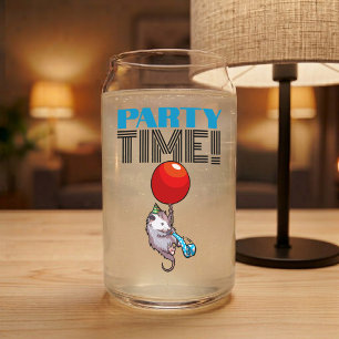 PARTY ZEIT! Party Possum Lustiges Schwimmendes Opo Dosenglas