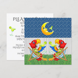 PARTY-ZEIT - Version auf der Rückseite - Einladung