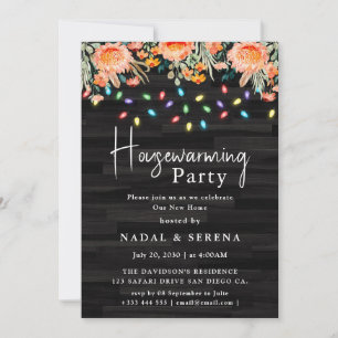 Party Zuhause Sweet Zuhause Einladung