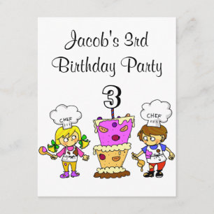 Party zum Kochen Einladung