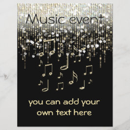 Party zur Musikveranstaltung Flyer