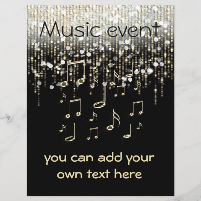 Party zur Musikveranstaltung Flyer (Vorne)