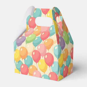 Partybälle in verschiedenen Farben Geschenkschachtel