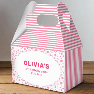 Partybox mit individuellen Farben Geschenkschachtel