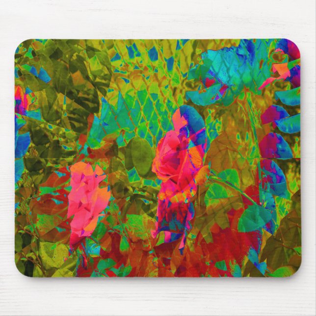 Partyin im Garten.... Mousepad (Vorne)