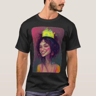 Partykronen-Feier Spaß Junggesellinnenabschied T-Shirt
