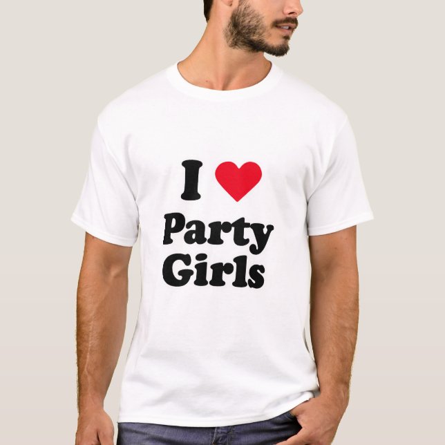 Partymädchen der Liebe I T-Shirt (Vorderseite)