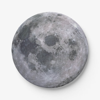 Partypapierplatte MOND Pappteller