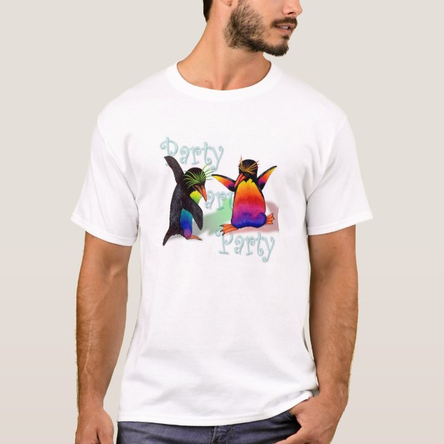 PartyPenguins T-Shirt (Vorderseite)