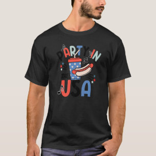 Partys in den USA - Patriotik zur Unabhängigkeit d T-Shirt