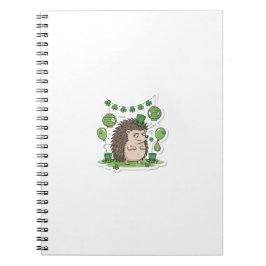 Partysaboteur-Igel St.Patrick's Day Notizblock
