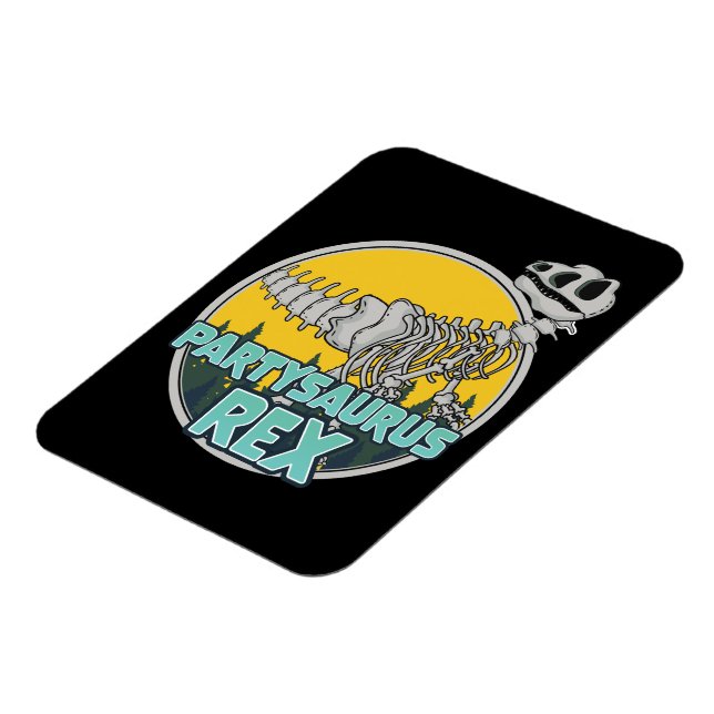 Partysaurus Rex Magnet (Linke Seite)