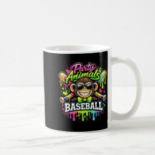 Partytier Baseball Eis Drip lustiger Affe Kaffeetasse