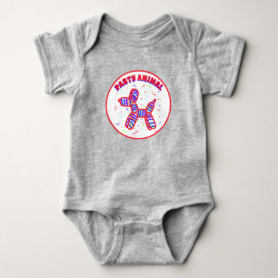 Partytier Luftballonhund Baby Strampler