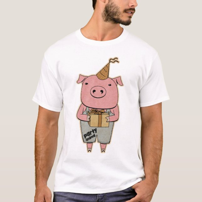 Partytier T-Shirt (Vorderseite)