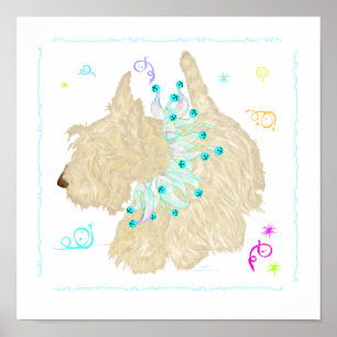 Partytier Wheaten Scottie Poster