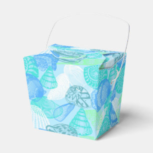 Partytüten-Box-Muscheln Druck Tüten-Box Geschenkschachtel