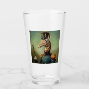 Paruline en verre de girafe militaire