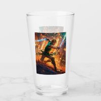 Paruline en verre de soldat d'élite