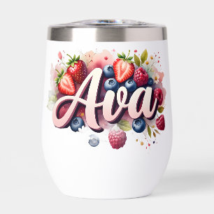 Paruline florale Berry personnalisée - "Ava"