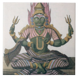 Parvati, "von der Reise ZusatzIndes und von einem Fliese
