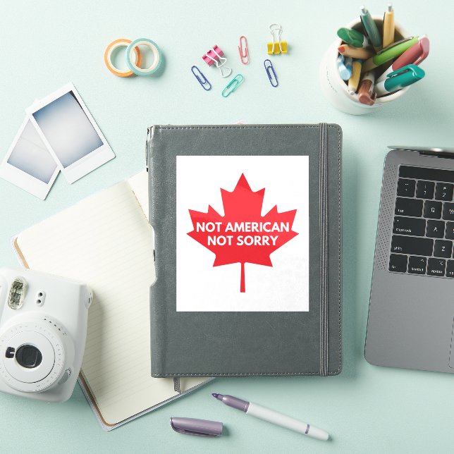 Pas Américain, Pas Désolé Sticker Vinyl (Couverture iPad)