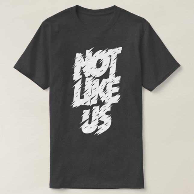 Pas comme nous TShirt 10 (Design devant)