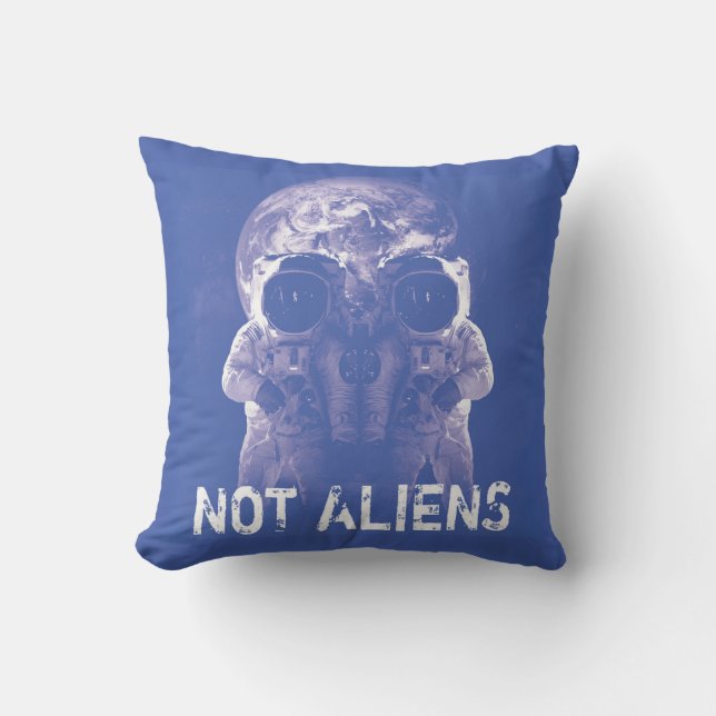 Pas d'Aliens Jetant des oreillers (Recto)