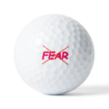 Pas de balle de golf de peur