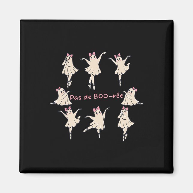 Pas De Boo-rée-Design Magnet (Vorne)