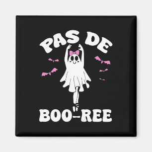 Pas De Boo-ree Funny Ballet Gastgeber Halloween-Ta Magnet