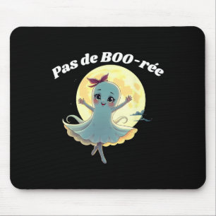 Pas De Boo-rée Funny Ballet Gastgeber Halloween-Ta Mousepad