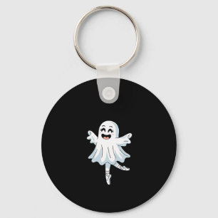 Pas De Boo-rée Funny Ballet Gastgeber Halloween-Ta Schlüsselanhänger