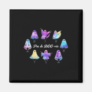 Pas De Boo-rée Funny Ballet Geister Tanz Halloween Magnet