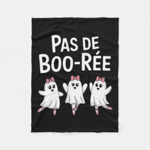 Pas De Boo Ree Funny Dancing Ballet Spooky Hallowy Fleecedecke